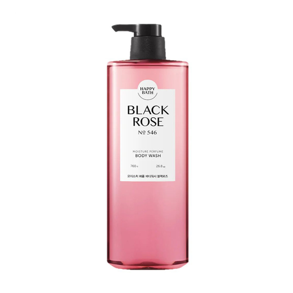 Парфумований гель для душу Happy Bath Black Rose Moisture Perfume Body Wash, 760 г